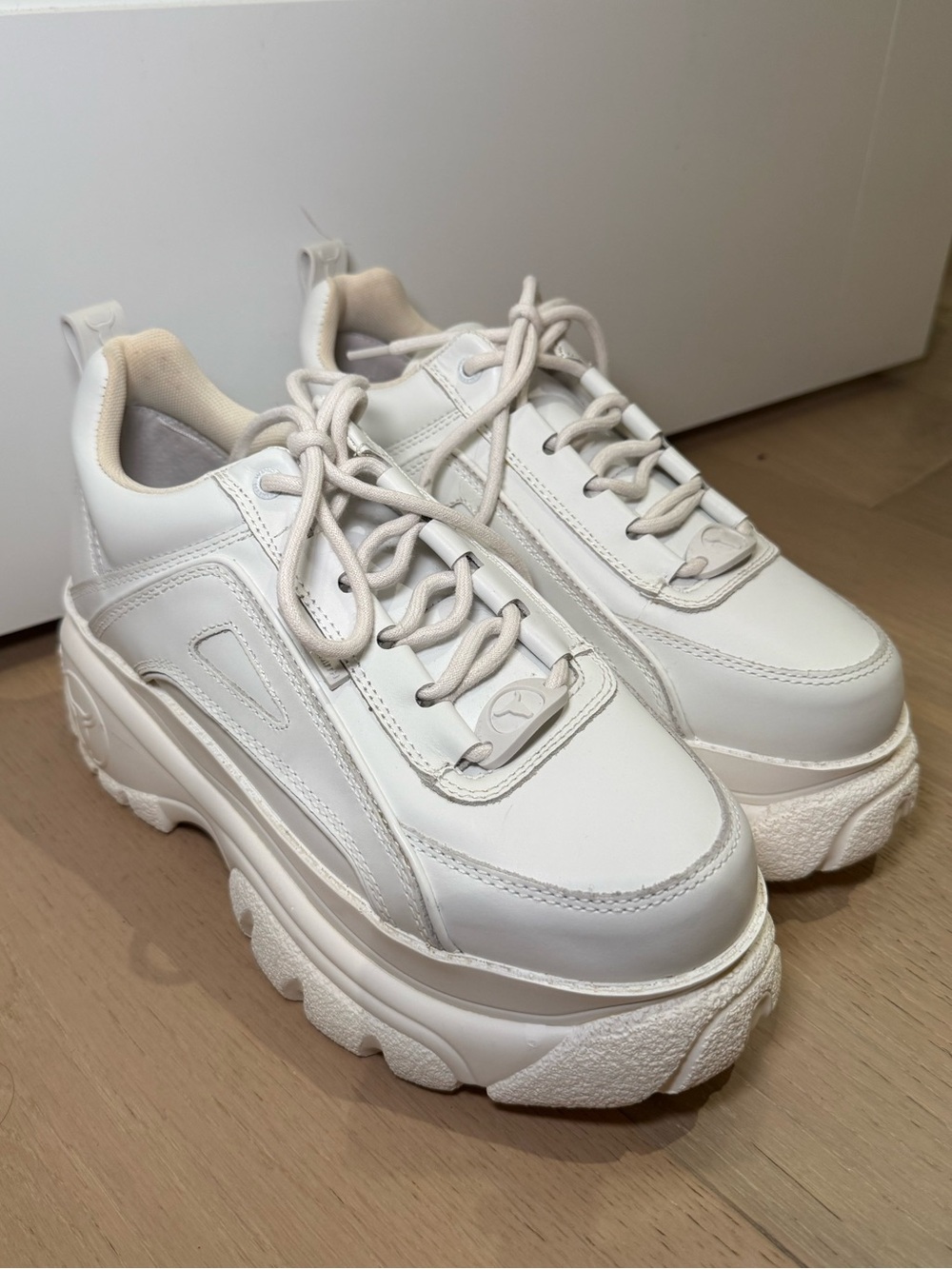 Windsor Smith Women’s White Platform Sneakers - Chunky Trainers